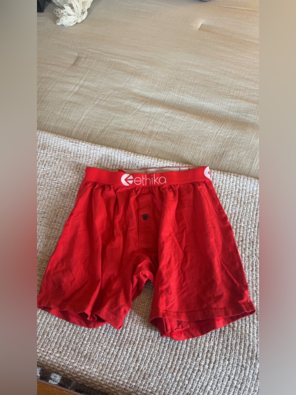 Ethika Red Men's Boxer Briefs